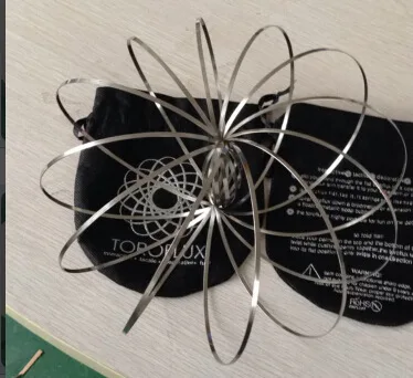 1 шт. Забавные игрушки Toroflux Flowtoys удивительная игрушка Flowtoy кольцо кинетическая