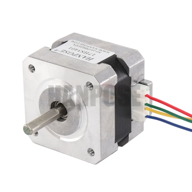 5 шт./партия 4 проводной шаговый двигатель Nema 17 42bygh 1.3A (17HS3401)|motor pants|motor inrunnermotor toy |