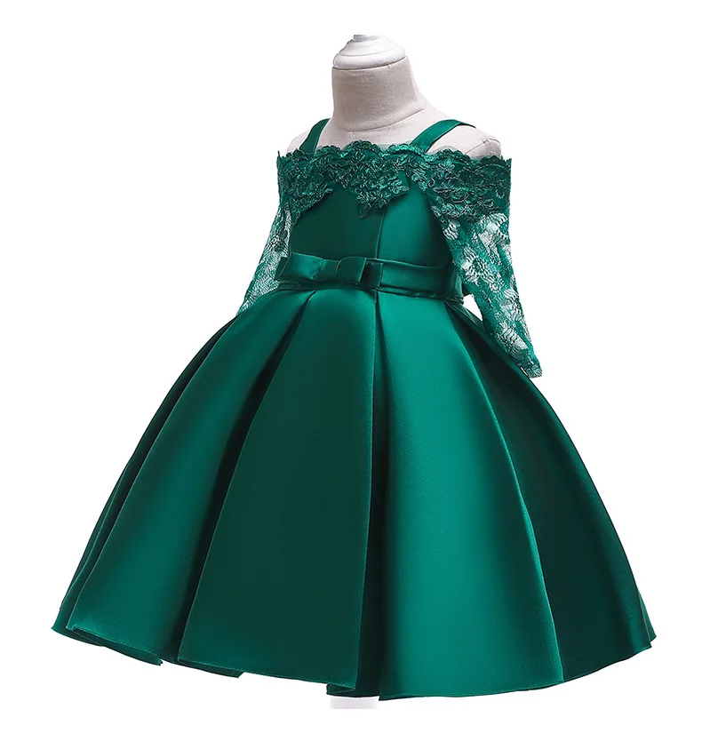 Летняя разноцветная популярная детская одежда кружевное новое платье принцессы