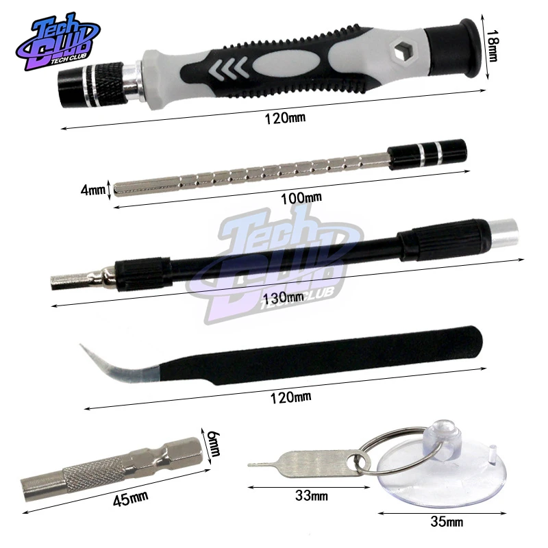 Многофункциональный Набор отверток с 98 прецизионных бит 135/115 в 1 ручной