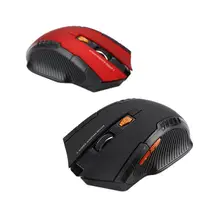 New Portable 2.4Ghz Wireless Mouse Adjustable 1600DPI Optical Gaming Mouse Wireless Home Office Game Mice For PC Computer Laptop