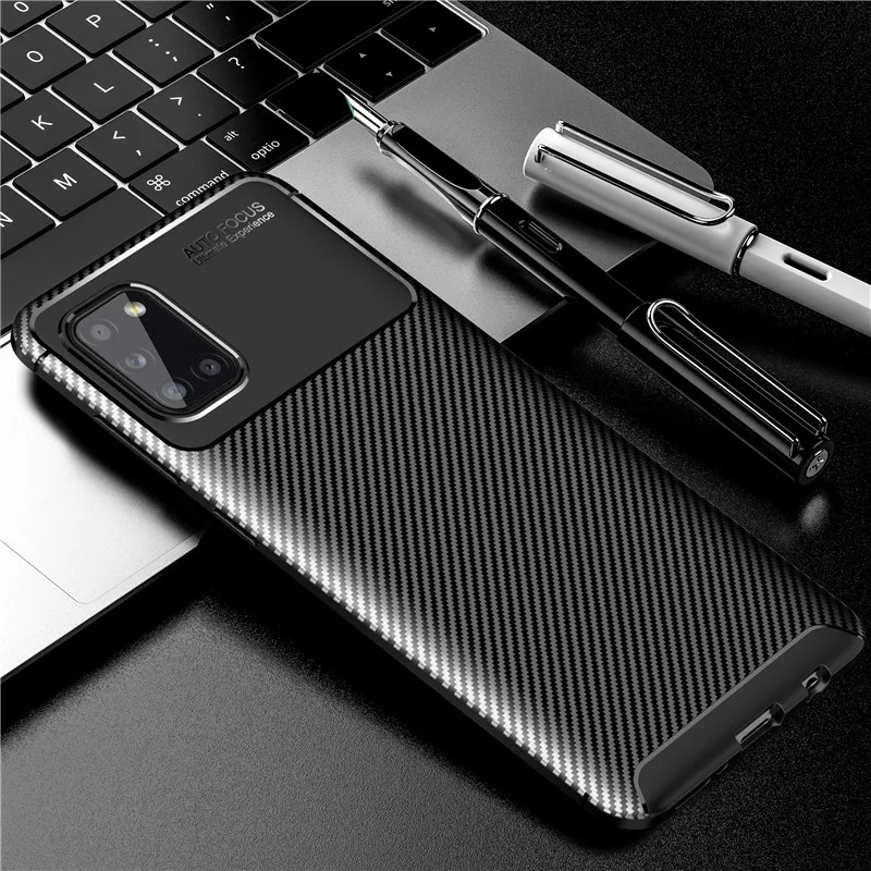 

Silicone Case For Samsung Galaxy S20 FE For Samsung A52 A72 A32 A42 A02S A12 M51 A21S Protective Phone Cover