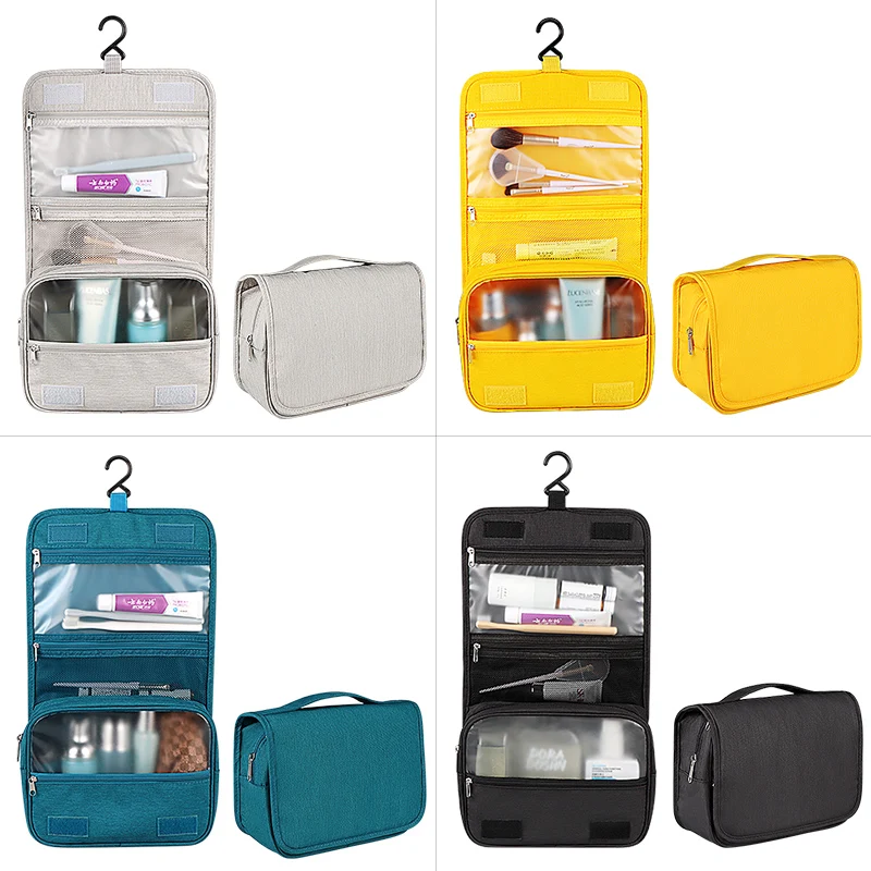 

High Capacity Makeup Bag Travel Cosmetic Bag Waterproof Toiletries Storage Bag Cosmetics Storage Travel Kit Ladies Beauty Bag