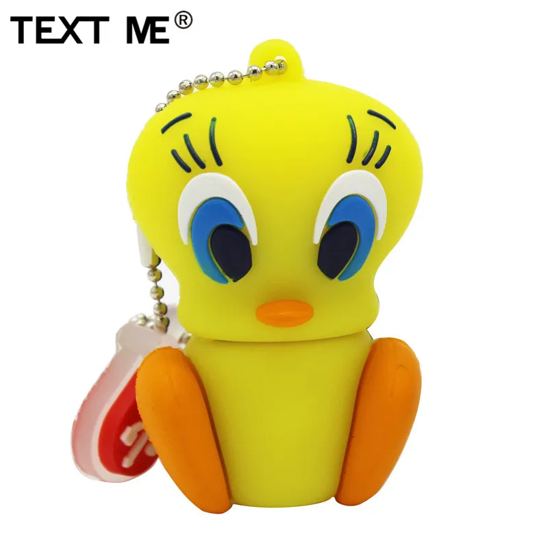 Usb флеш-накопитель TEXT ME 64 ГБ кролик Лев утка usb 2 0 4 8 16 32 милый подарок | Компьютеры и
