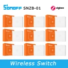 Беспроводной переключатель SONOFF SNZB 01 Zigbee, работает с концентратором Sonoff Zigbee Bridge ZBbridge, с приложением eWeLink, умным домом Zigbee
