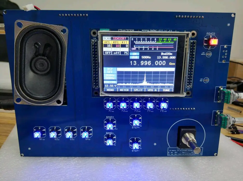 

Собранный трансивер SSB HF SDR QRP HAM, передача TX 0,5-30 МГц, совместим с mswiss V 0,7