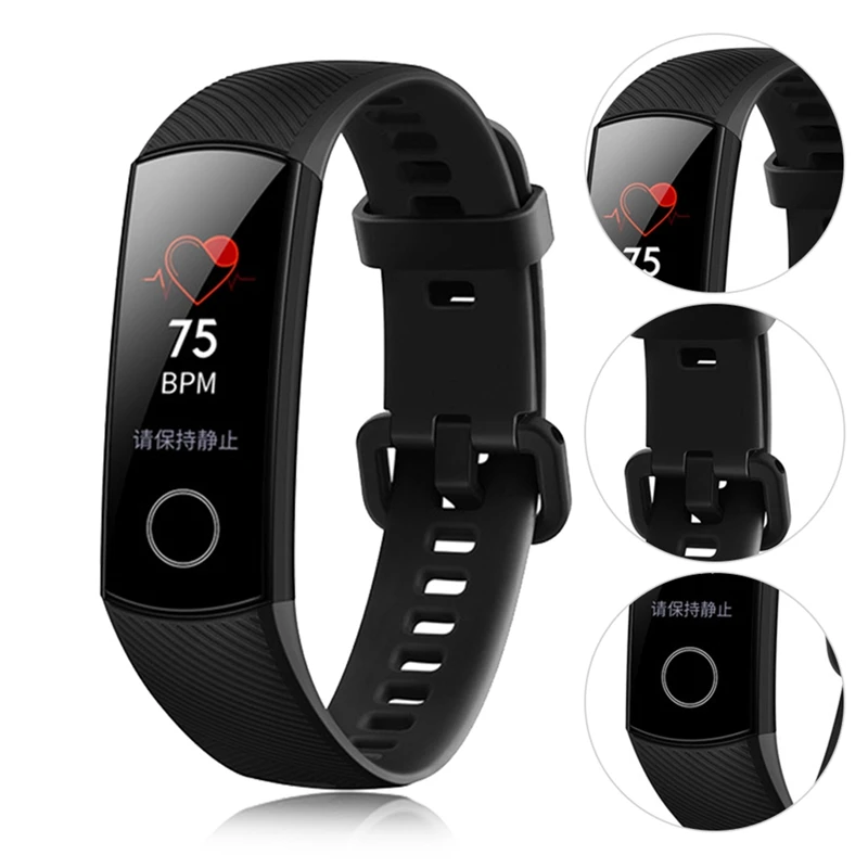 huawei Honor Band 5 Смарт-браслет Цвет Экран Фитнес браслет за частоту сердечных сокращений мониторинг кислорода в крови Стандартный Editio