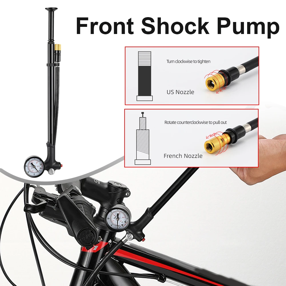 Велосипедный насос высокого давления портативная надувная трубка американский