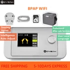 MOYEAH BPAP устройство для храпа портативное дыхательное устройство с Wi-Fi Интернет bluetooth и назальная маска трубка фильтр мешок для апноэ сна