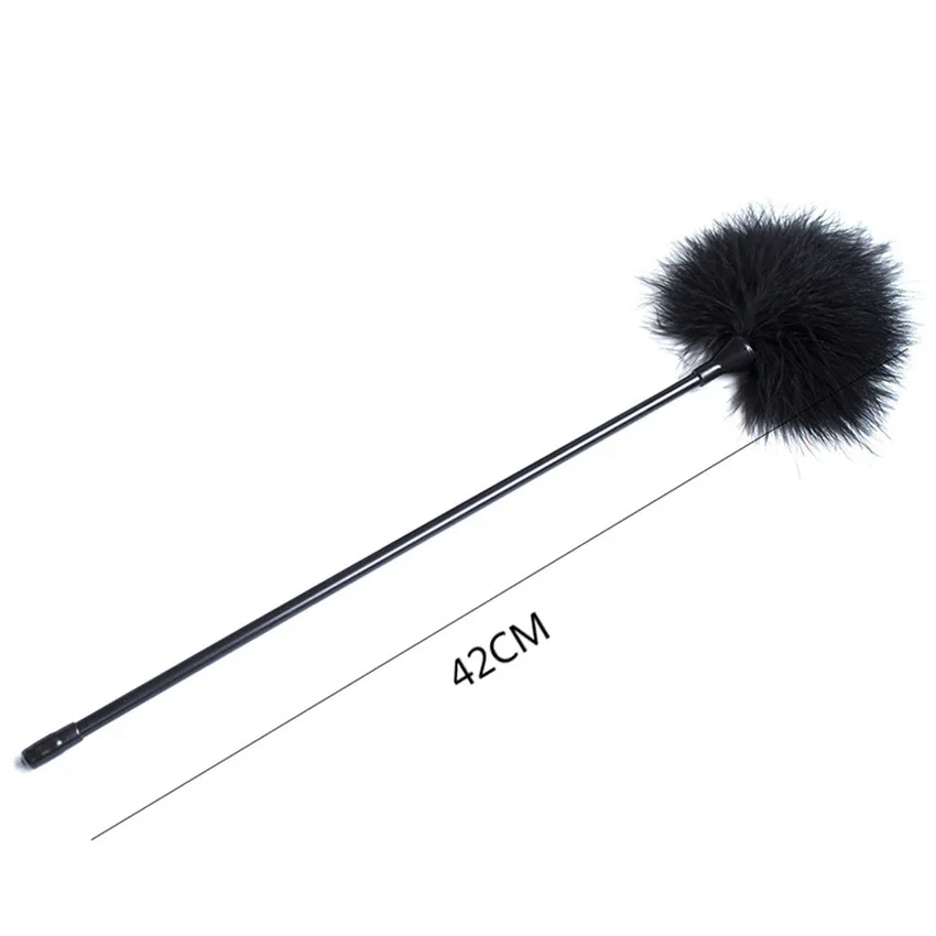 42 см флирт клитор тиклер кнут птица перо Flogger Секс игрушки продукты Связывание