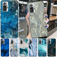 vintage marble phone case for xiaomi redmi note 10 10t 5g 10 pro 10s 10 5g 10 pro max coque carcasa soft tpu back cover