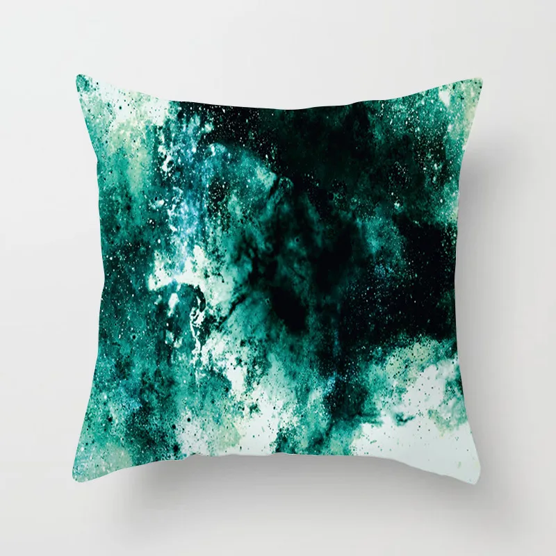 Fuwatacchi Ink Painting Cushion Cover Blooming Black and White Striped Pillow For Car Sofa Home Decorative Pillowcase | Дом и сад