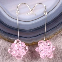 korean shinee kpop fashion geometric cute drop earrings for fashion women jewelry birthday party decorations accessories