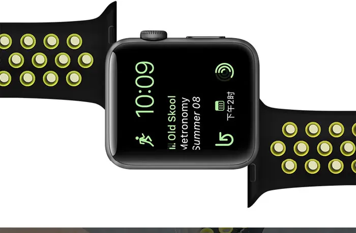 Спортивный ремешок для часов для apple watch группа 4 5 44 мм 40 мм, 42 мм, 38 мм, версия наручных часов iwatch, браслет series 5/4/3/2/1 силиконовый ремешок для часов с резиновой лентой