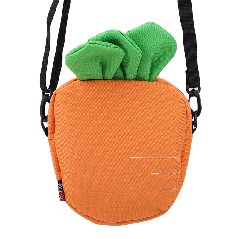 

Cute Small Bag Adjustable Shoulder Strap BagPhone Money Pouch Chain Crossbody Bags For Women Fahion Carrot Sweet Girl Bags