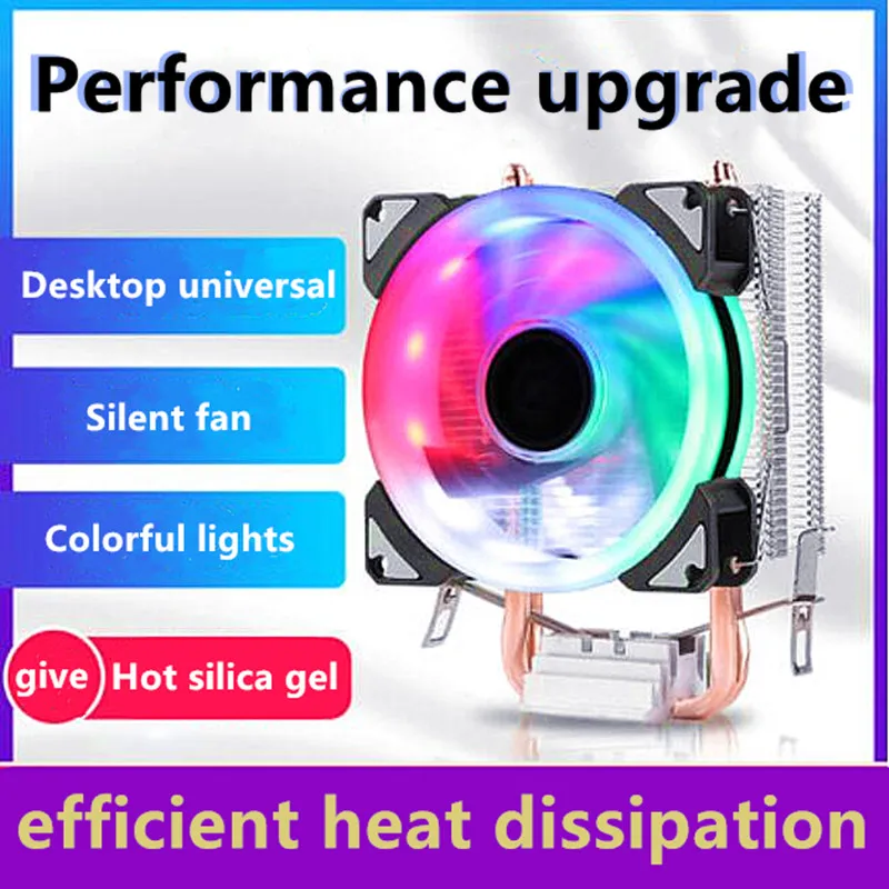

Светодиодный радиатор 1150 SORBANG для ЦП с RGB-подсветкой, вентилятор 1155 для настольного компьютера, с воздушным охлаждением, бесшумный светодиод...