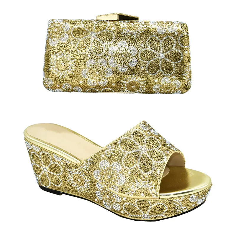 Итальянские женские свадебные туфли высокого качества в африканском стиле