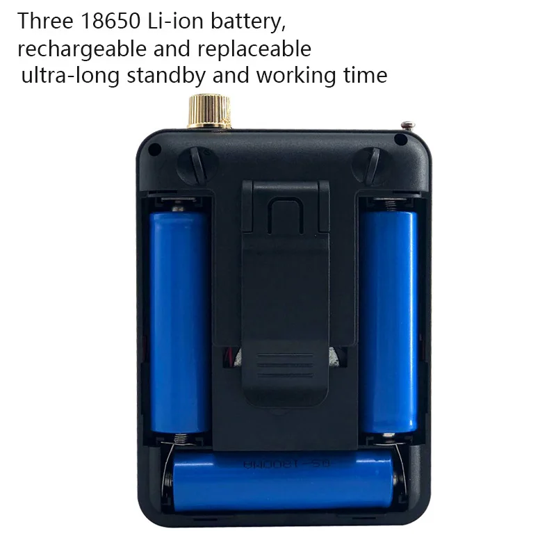 QS305 с 3 аккумуляторами 18650 Bluetooth Мегафон динамик TF USB FM радио функция звукозаписи
