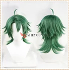 Парик для косплея аниме skспериджо, зеленый короткий прямой конский хвост, термостойкие волосы, для ролевых игр SK8 the Infinity SK Eight