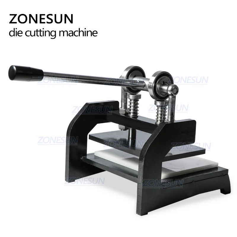 ZONESUN DM-2616N машина для высечки кожи ручной работы сережек пресс-машина пробивки