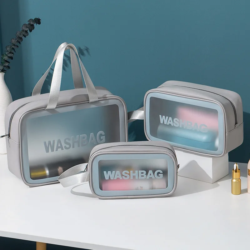 

Ladies fashion large capacity cosmetic bag 2021 new style portable for female travel toiletry cosmetic storage bag