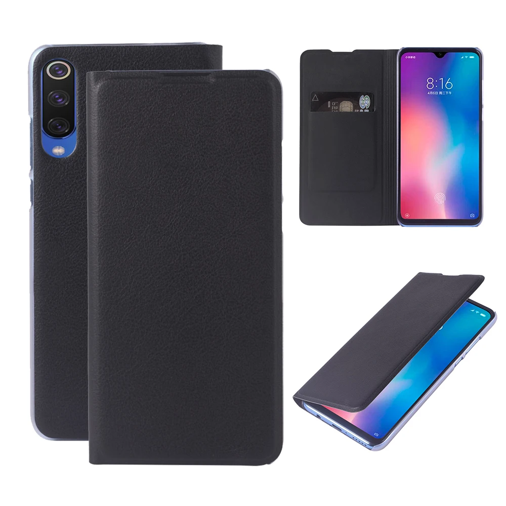 Кожаный чехол-кошелек с откидной крышкой для телефона Xiaomi Mi 9 Se Xiomi T Pro 9T MI9 9SE Mi9 Mi9T