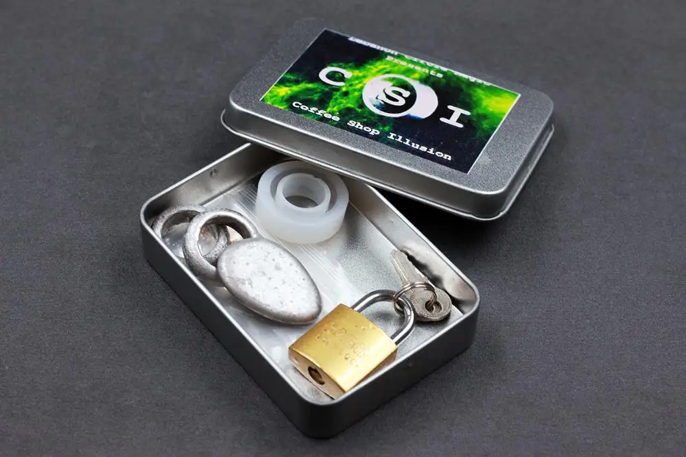 CSI Coffee Shop иллюзия ментализм волшебные фокусы улица магии аксессуары игрушки