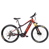 27 5in xc pro electric mountain bicycle 48v lithium battery 500w high speed motor 17ah ebike air shock pas max range 100km emtb