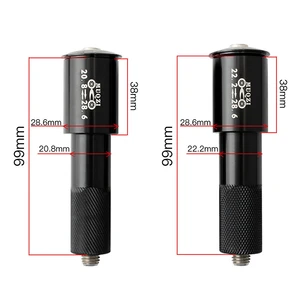 Bicycle Riser Hanging Core 20.8/22.2 Turn 28.6mm Childrens Balance Sliding Handlebar and Front Fork Conversion Rod