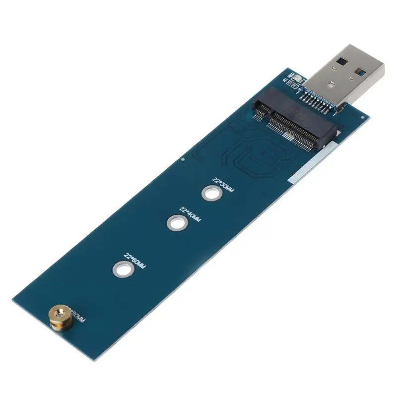 Адаптер M.2 к USB B Key адаптер SSD 3 0 2280 M2 NGFF накопителя считыватель карт высокое