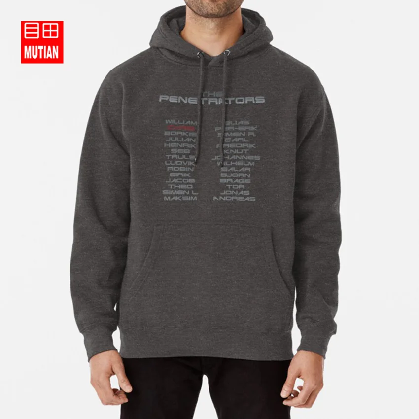 darkgrey-hoodie The Penetrators(Chris in red)(SKAM) толстовки с капюшоном, свитшоты, skam, william, noora, chris schistad, chris, william, magnusson - Цвет: darkgrey-hoodie