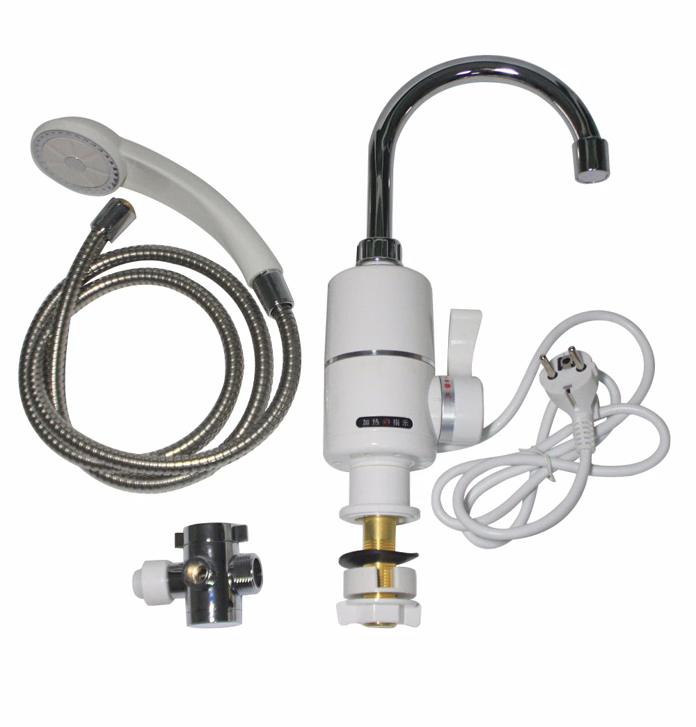 Смеситель без резервуара KBAYBO 2000 Вт мгновенный Электрический водонагреватель