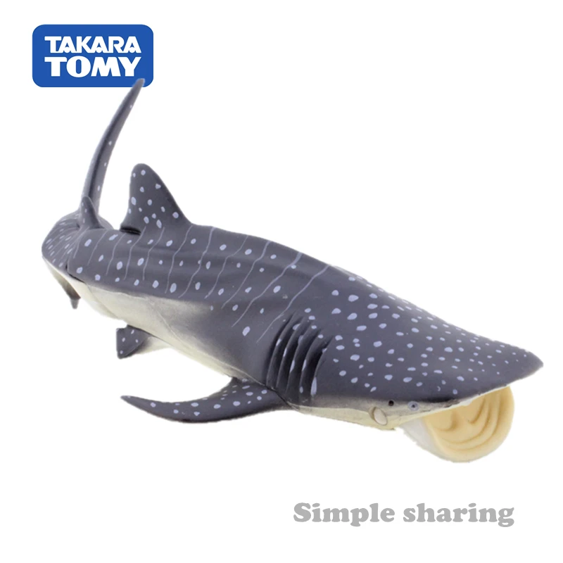 Takara Tomy Tomica Ania животных предприятие Al 05 Китовая акула рисунок смолы кукольный поп