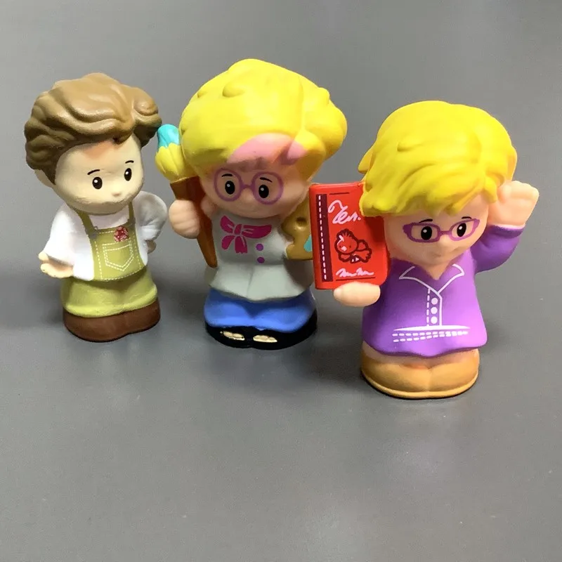 Кукла Fisher Little mini People 2 дюйма фигурка мальчика девочки зоопарк говорящее животное