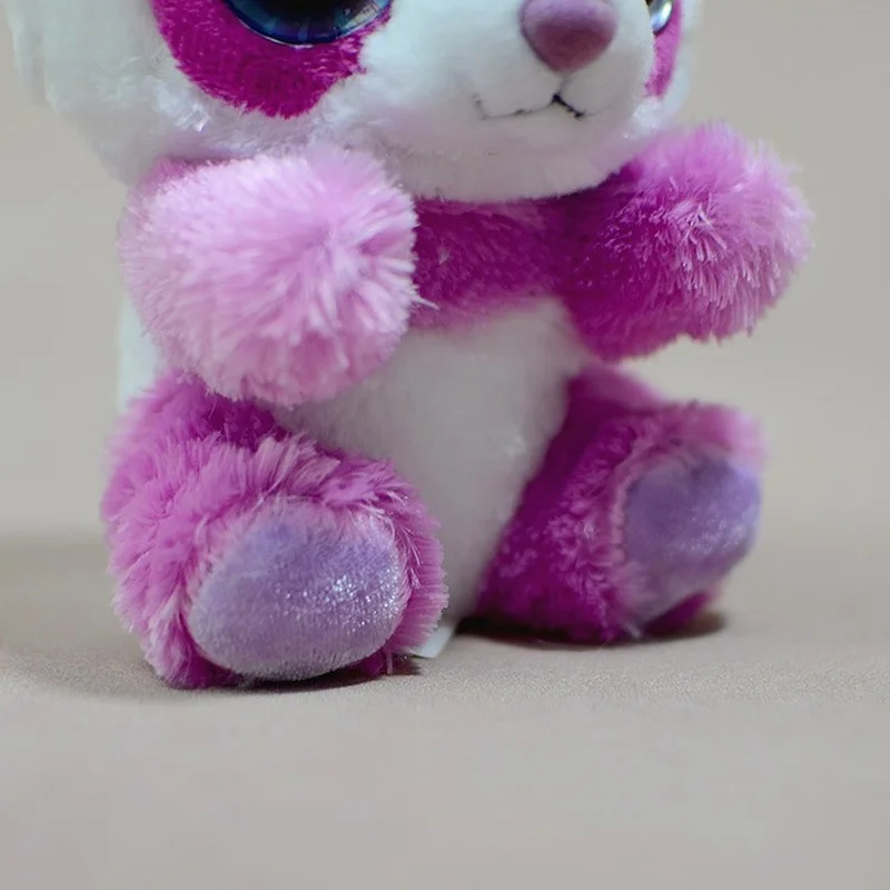 13 см красочные большие глаза кавайная Милая панда аниме фигурка дикая Республика