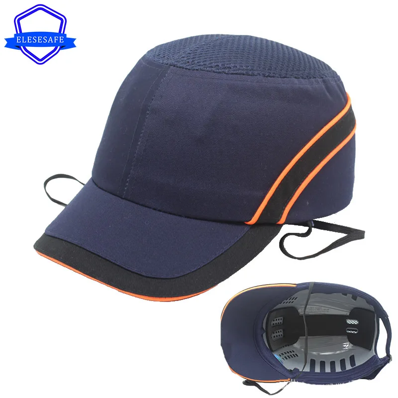 Бейсболка в полоску Hi-Viz, защитная Кепка для шлема с внутренним жестким корпусом, для работы, фабрики, с защитой головы, 2020 от AliExpress WW