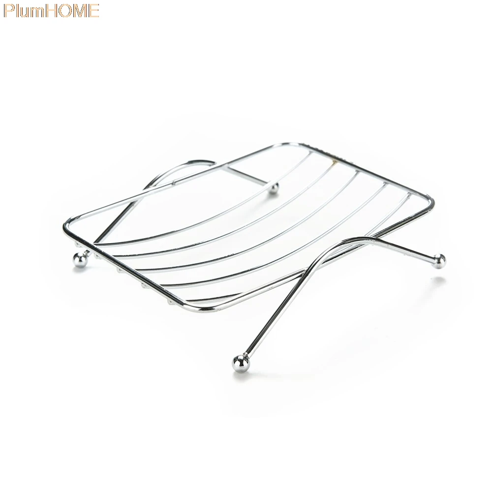 

Stainless Steel Soap Dishes Rust-resistant Saver Basket for Bathroom Toilet Shower Soap Holder Case Brand Bathroom Accessories