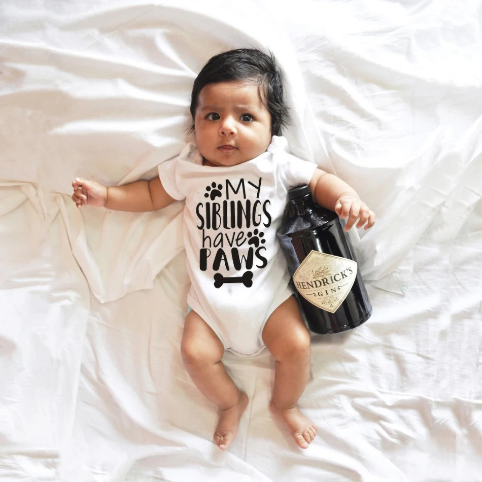 

0-24M Baby Romper Boys And Girls Baby Clothes Letter Printing Cute Baby Jumpsuit Summer Cotton Short-Sleeved Jumpsuit