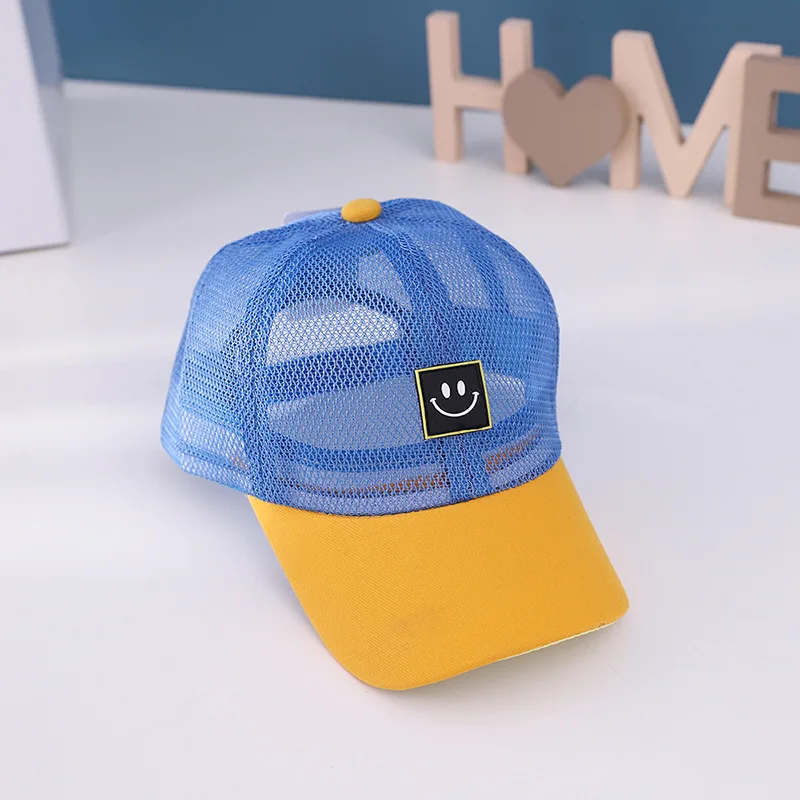Детская сетчатая бейсболка модная Кепка От Солнца пляжная кепка для мальчиков и
