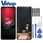 Дигитайзер сенсорного ЖК-экрана в сборе для Asus ROG Phone 5 ZS673KS I005DA, детали для замены ЖК-дисплея