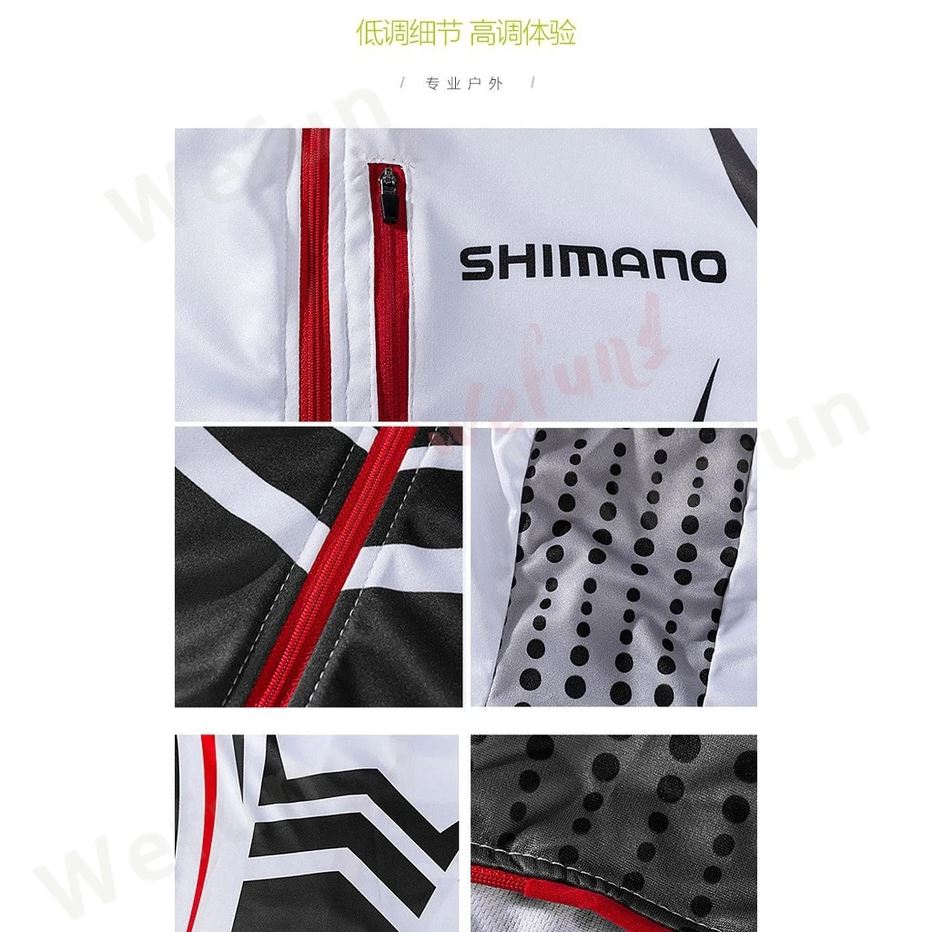 

Shimano Fishing clothes Cycling suits long-sleeved quick drying ventilation outdoor Anti-UV sunscreen Hiking clothing shirts