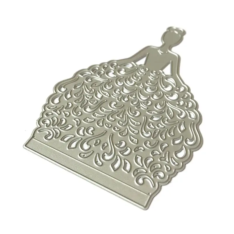 

Beautiful Lady Metal Cutting Dies Stencil Scrapbooking DIY Album Stamp Paper Card Embossing Decor Craft D7WE