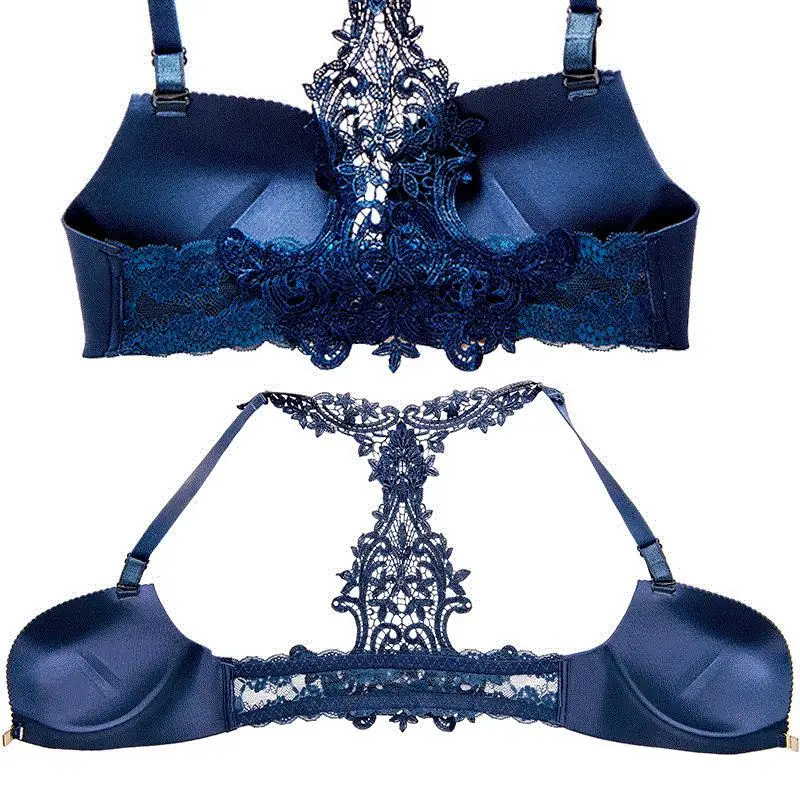 

Backstrom Womens Underwear Intimates No Rims Bra Sexy Lace Y-Shaped Beauty Back Girl Adjustable Underwear