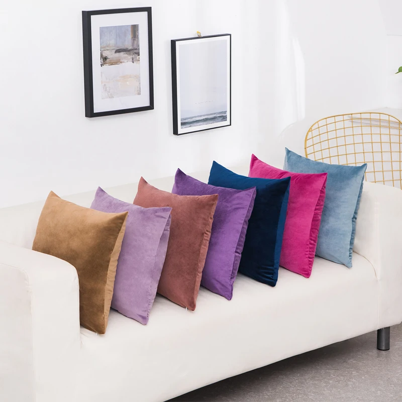 Комплект из 2 предметов бархатные мультипликационным мотивом однотонное