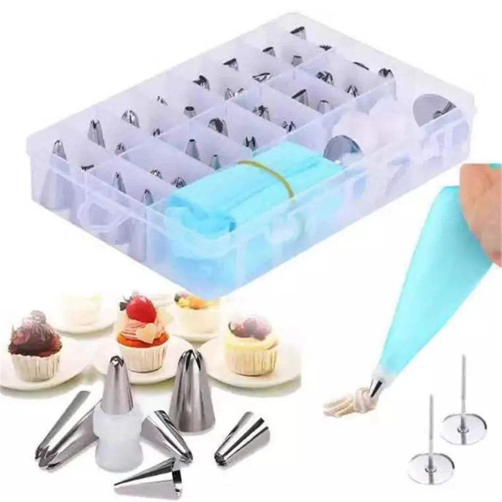 Набор кондитерских насадок 53 шт. Кондитерские насадки кондитерский мешок