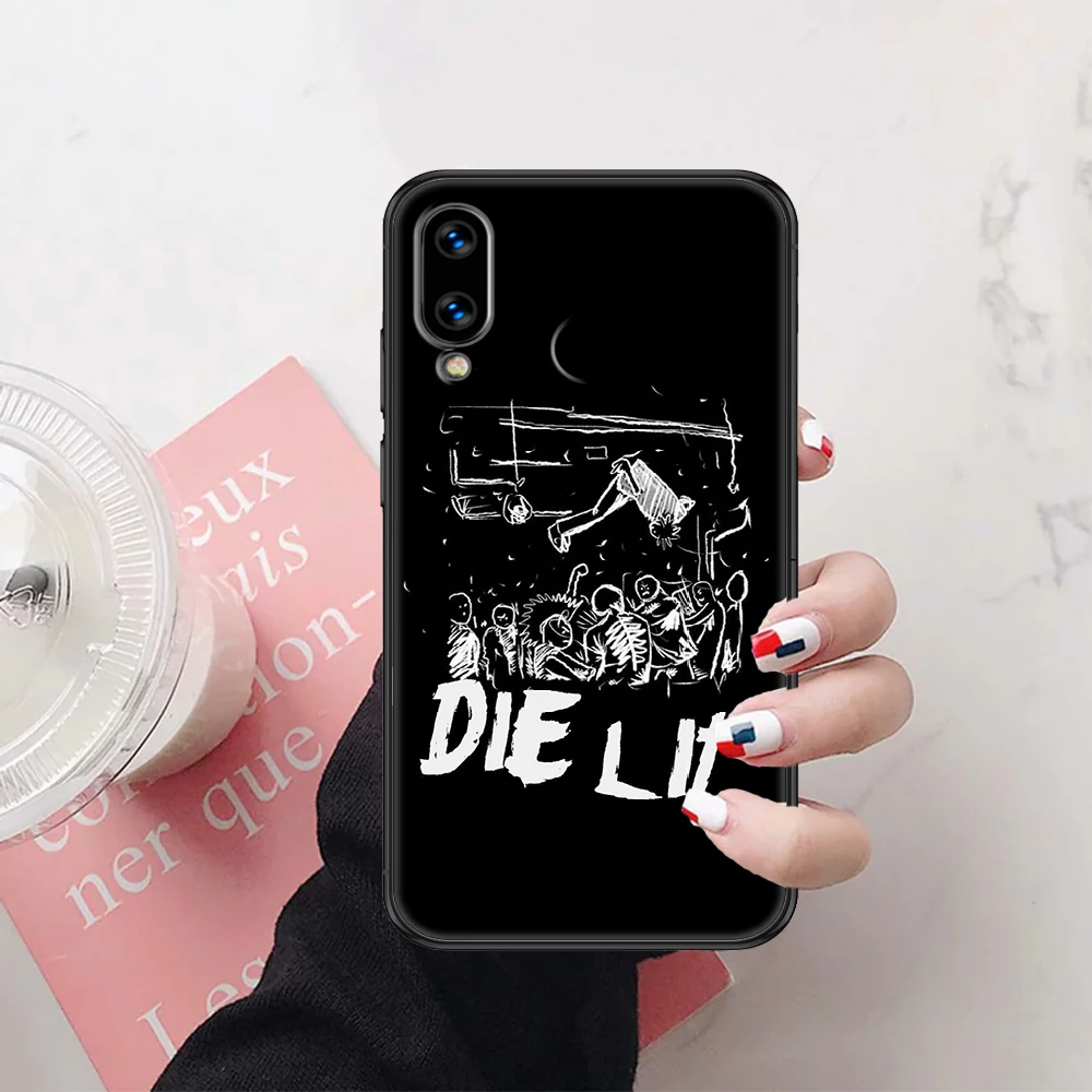 Чехол Playboi Carti Rapper Die lit для телефона Huawei Honor 6A 7A 7C 8A 8X 8 9 9X 10 10i 20 Lite Pro Черный Модный