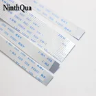1 шт. плоский гибкий кабель FFC FPC LCD 1,0 мм Шаг A B вперед 305080100 мм AWM 20624 80C 60 в  46810121820405060Pin