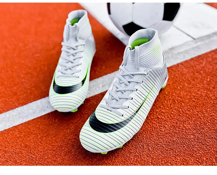 Для мужчин, молодых мальчиков Elite FG NJR SHHH 12 Superfly VI 6 360 CR7 низкая Лодыжка Ronaldo Мужская Спортивная обувь taquets размер 32-44