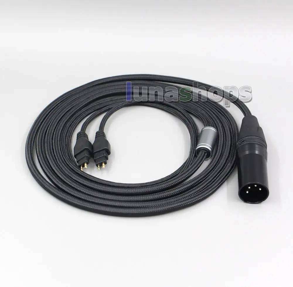 

LN006069 Weave Cloth OD 5mm OCC Headphone Cable For Sennheiser HD580 HD600 HD650 HDxxx HD660S HD58x HD6xx