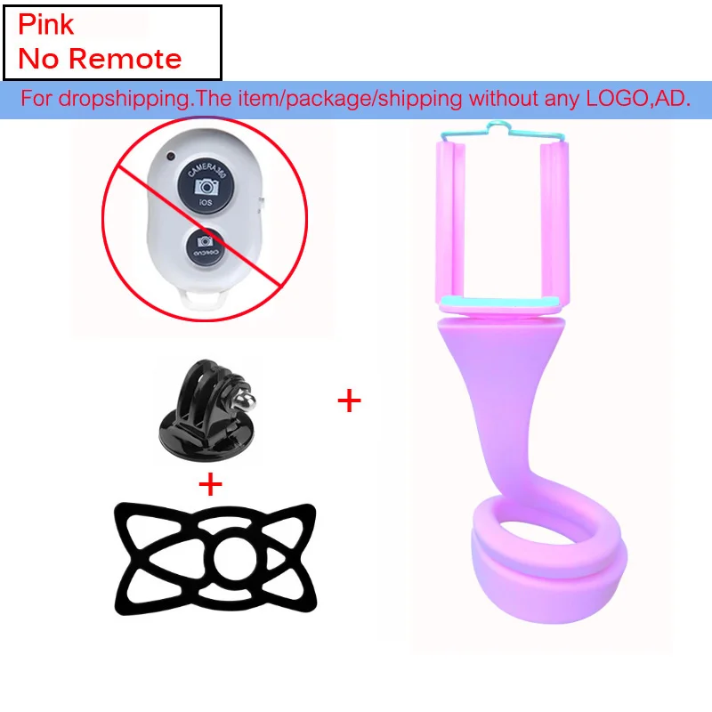 Monkeystick гибкая палка для селфи monkey stick Pod штатив монопод беспроводной держатель c Bluetooth для GoPro камеры телефона велосипеда - Цвет: dropshipping no logo